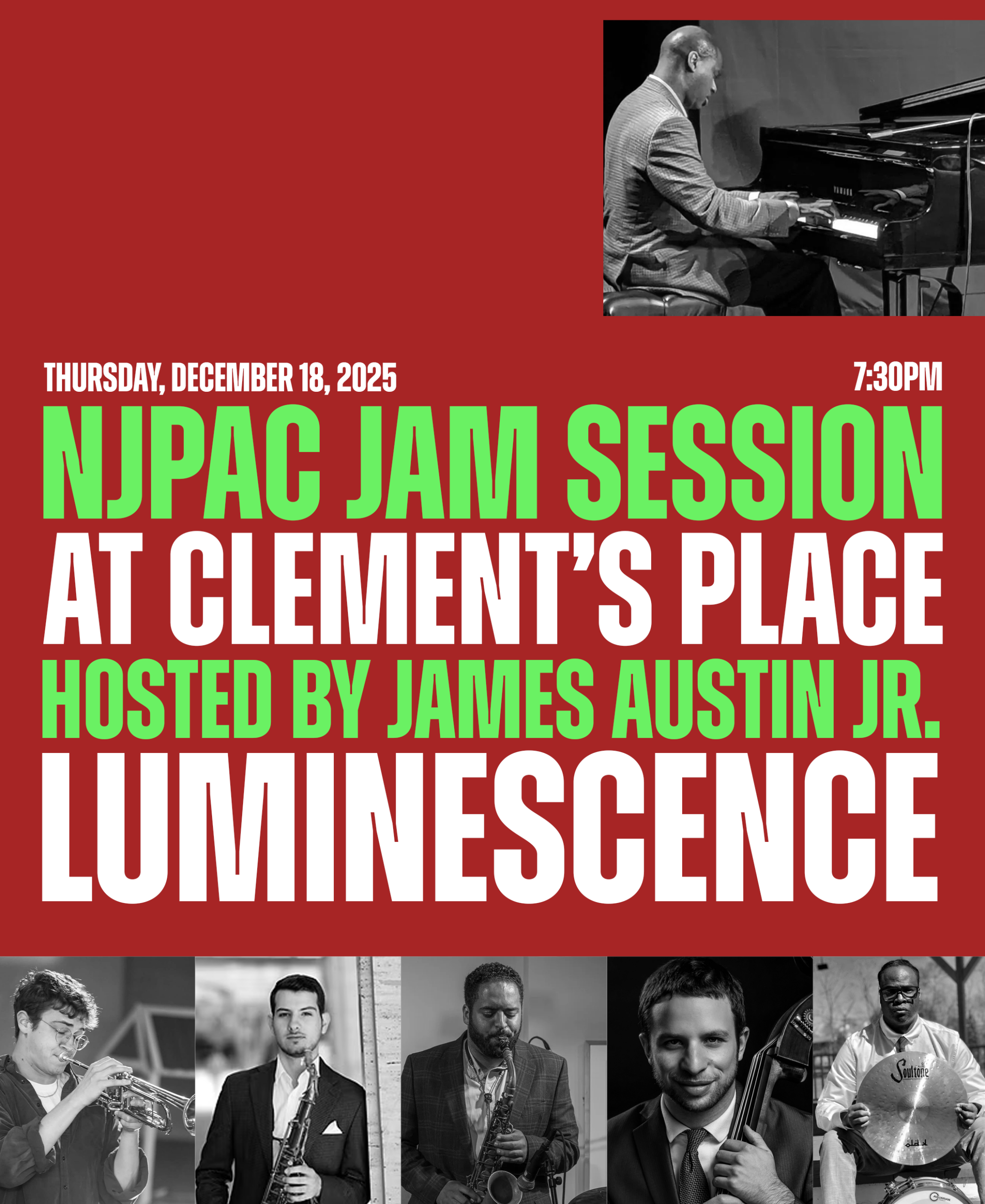 NJPAC Jam Session James Austin Jr December